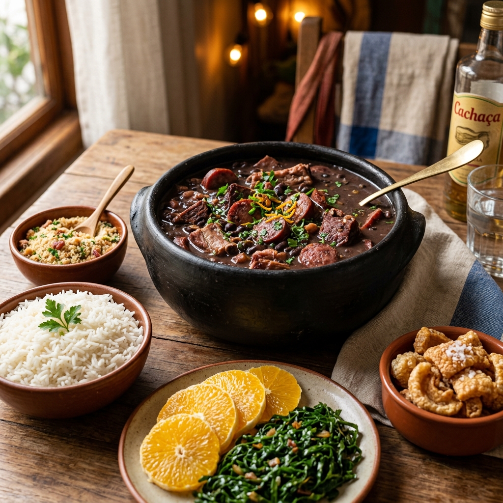 Traditional Brazilian Feijoada