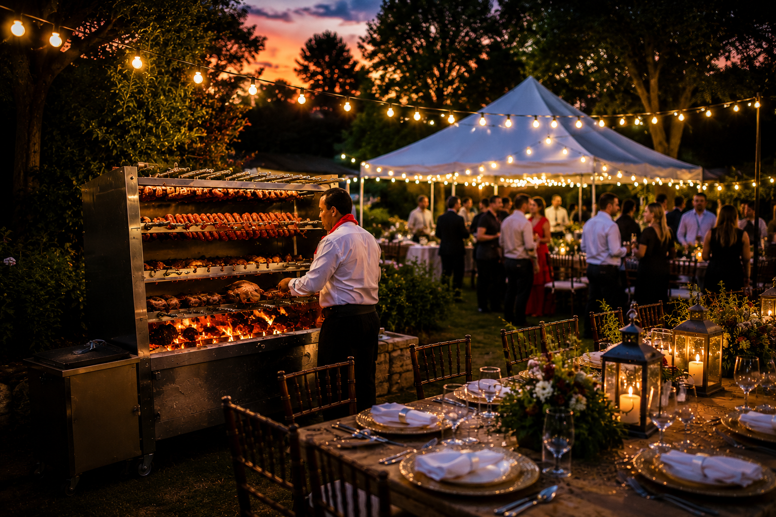 Private wedding catering